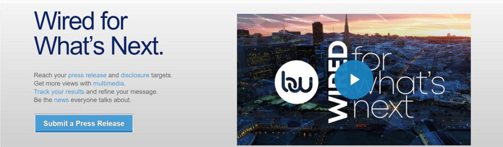 business wire screenshot