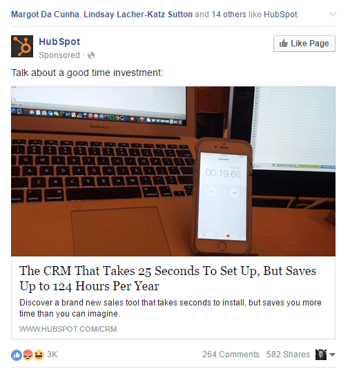 HubSpot-on-Facebook