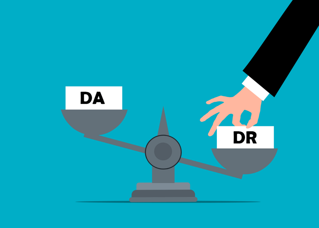 da vs dr on a scale