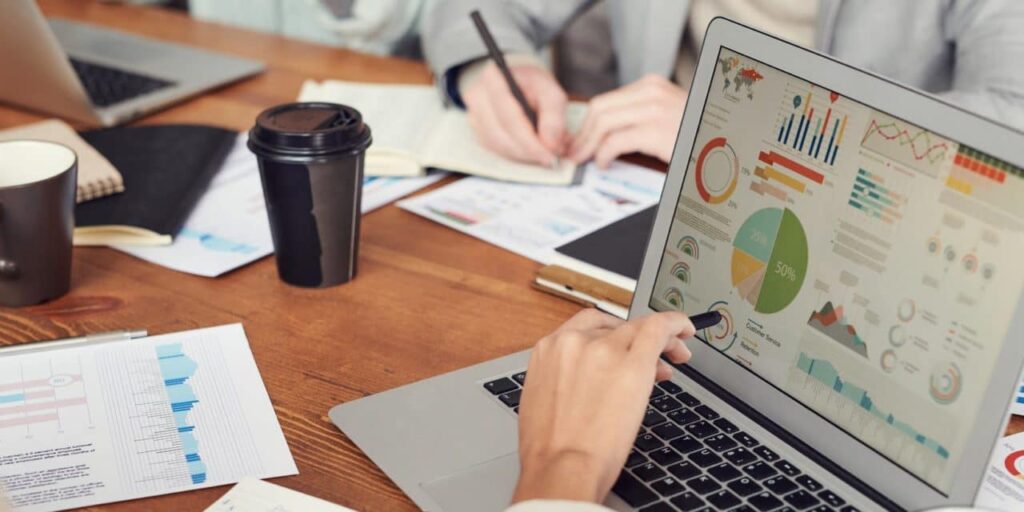 picture showing the process of an SEO campaign strategy