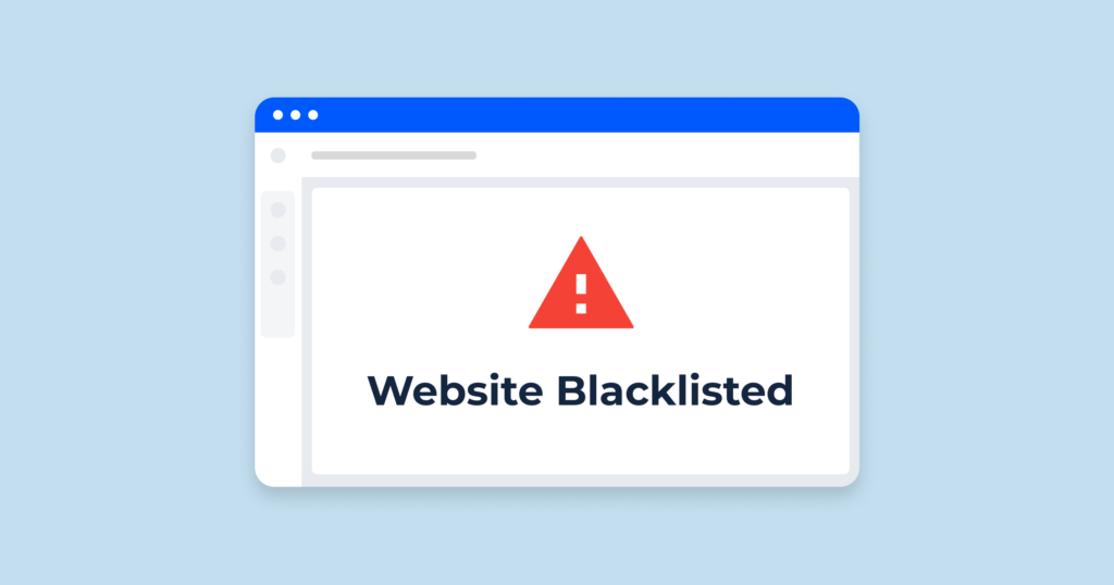 Blacklisted website