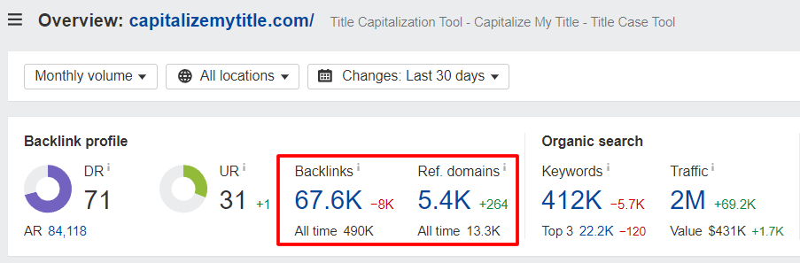 Editorial link building