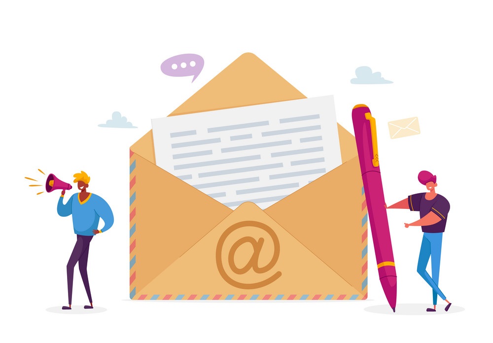 e mail to a coworker